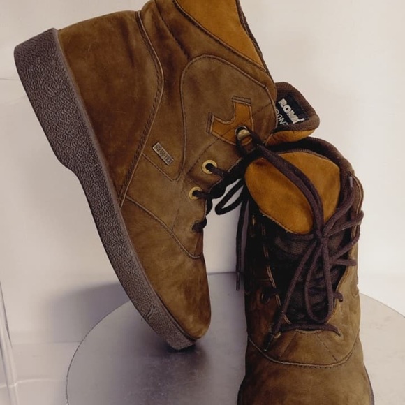 Romika Brown Suede Lace-Up  size 40/8 pre owned Exellent condition - Picture 4 of 12